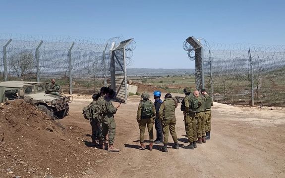دیوار مرزی سوریه و اسرائیل