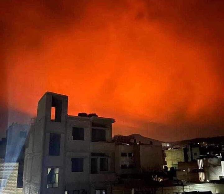 Israel Hits Damascus As Iran Hints At Giving Syria Weapons