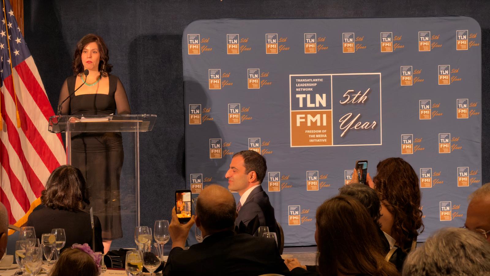 نگار مجتهدی و ایران‌اینترنشنال برنده جایزه شبکه رهبری ترنس‌آتلانتیک شدند 