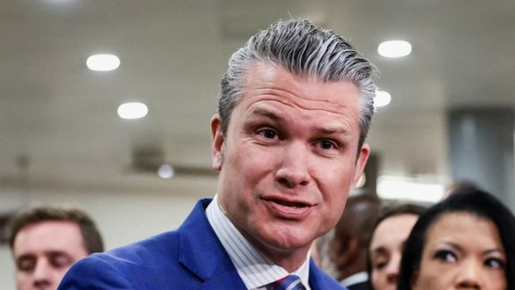 وزیر جنگ آمریکا: برای اجرای هر دستوری در مورد جمهوری اسلامی آمادهایم