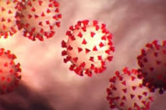 Graphic, depicting coronavirus. FILE