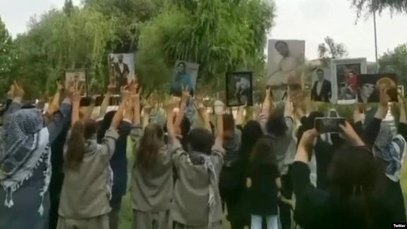 Residents in Mehabad commemorate and protest 1983 mass executions. June 2, 2023