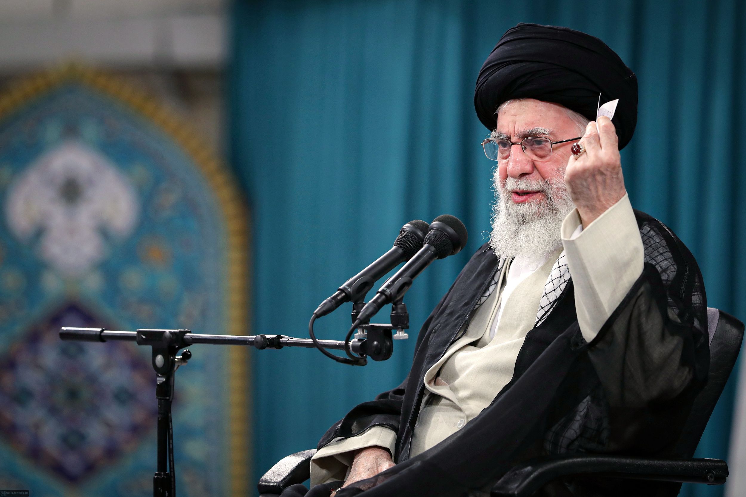 Iran’s Khamenei Blames Protests On Everyone Except Himself