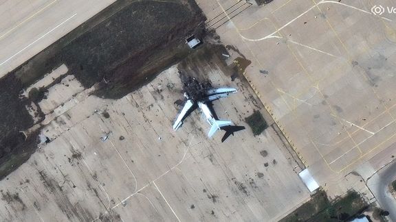 پایگاه هوایی شیراز پس از حمله، ۱۵ اسفند