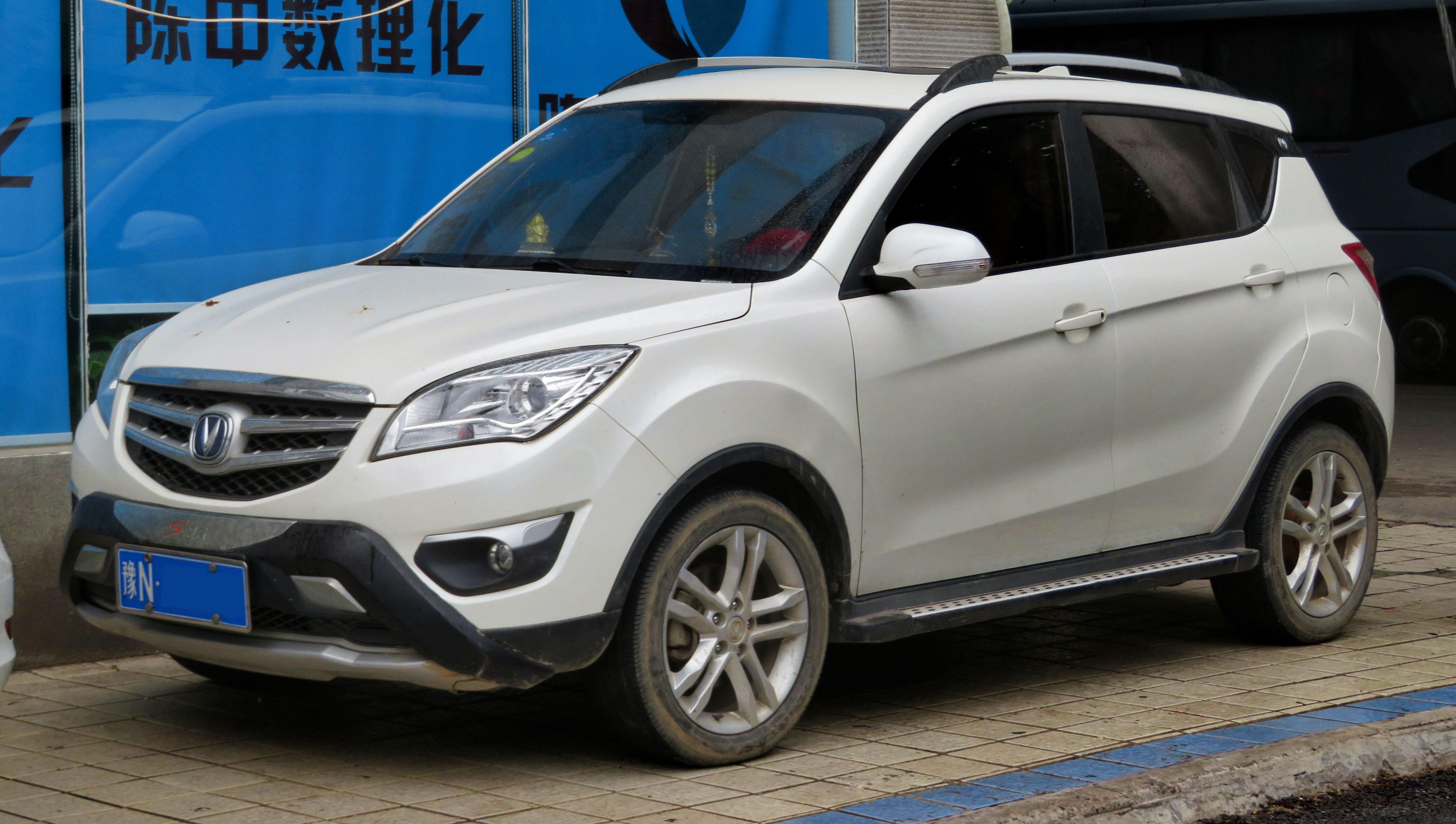 A 2014 Changan CS35 photographed in China
