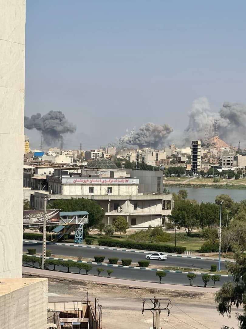 الجيش الإسرائيلي: طائرات مقاتلة قصفت عشرات الأهداف العسكرية في محيط الأهواز