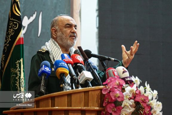 Revolutionary Guard Commander Hossein Salami