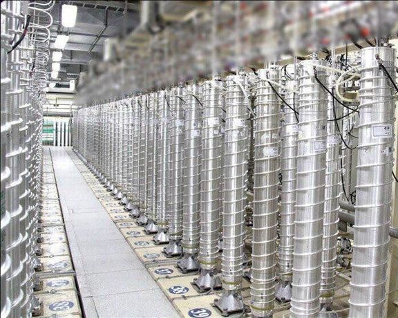 Uranium enrichment centrifuges at Iran's Fordow underground site