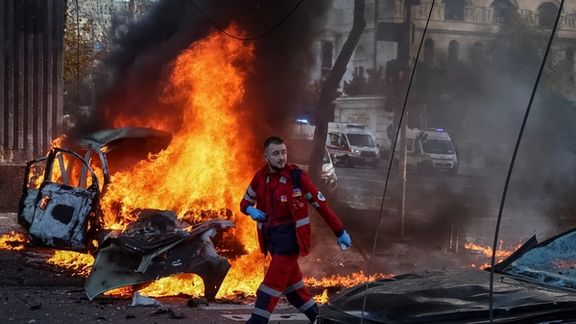 Multiple Russian strikes rocked Kyiv on October 10, 2022
