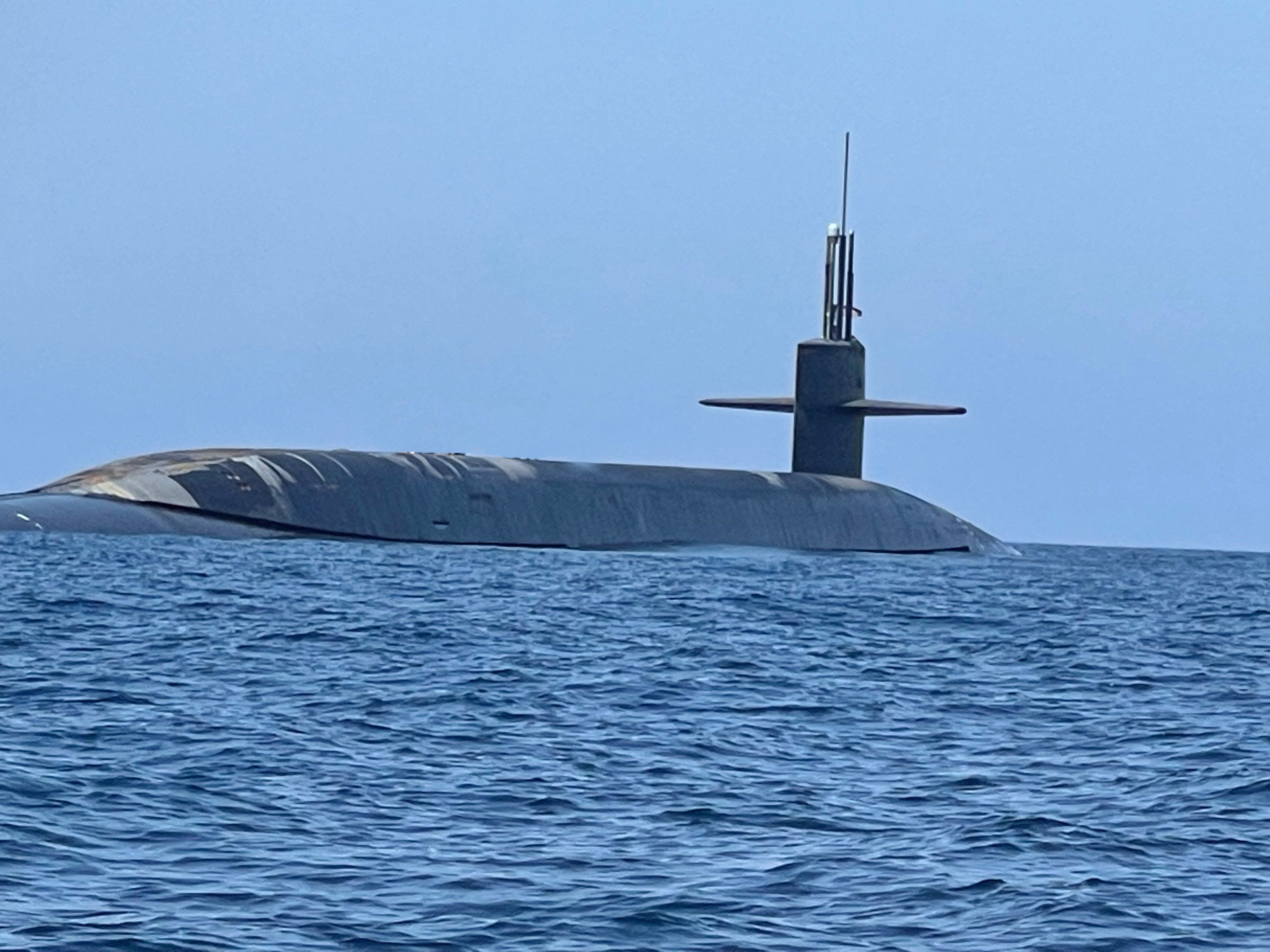 In Rare Move, US Military Discloses Location Of Submarines Near Iran 