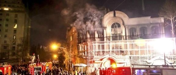 Saudi Arabia's embassy in Tehran was ransacked by protesters in January 2016.