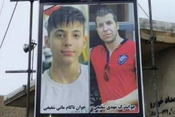 از راست به چپ: مهدی شفیعی و مانی شفیعی