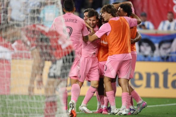 نیویورک رد بولز ۱-۵ اینترمیامی؛ پیروزی پرگل با درخشش دوباره لیونل مسی