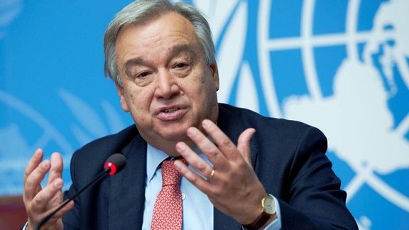 UN General Secretary Antonio Guterres