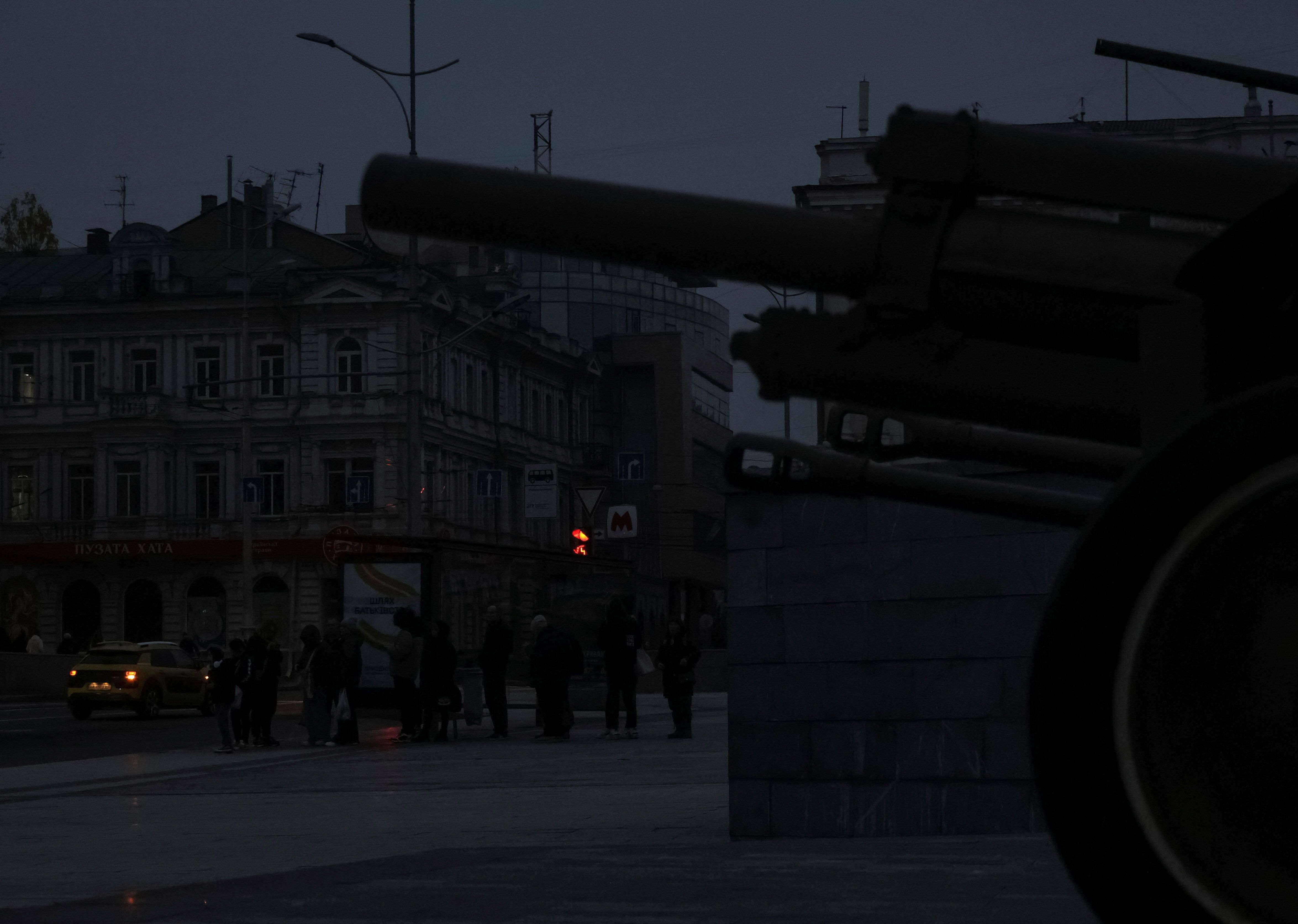 خاموشی گسترده در منطقه خارکیف اوکراین در پی حملات پهپادی و موشکی روسیه، ۱۸ آبان