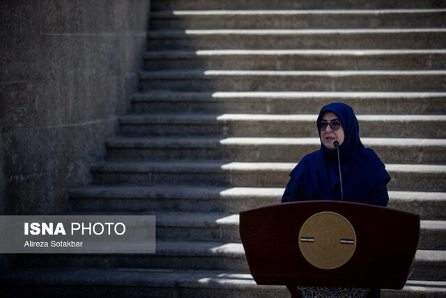 Iran’s government spokesperson Fatemeh Mohajerani 