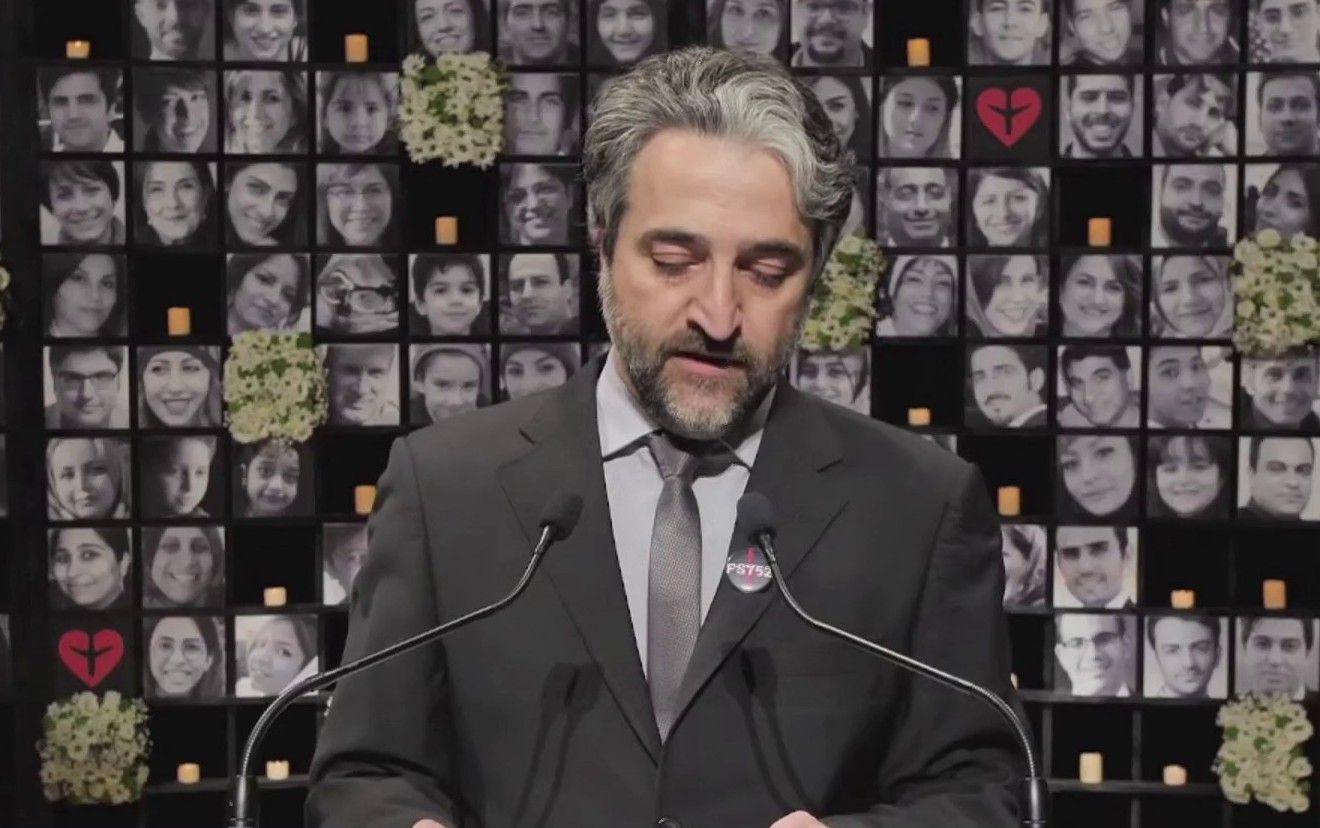 مراسم یادبود جان‌باختگان هواپیمای اوکراینی: تاکید بر دادخواهی و پاسخگو کردن حکومت ایران