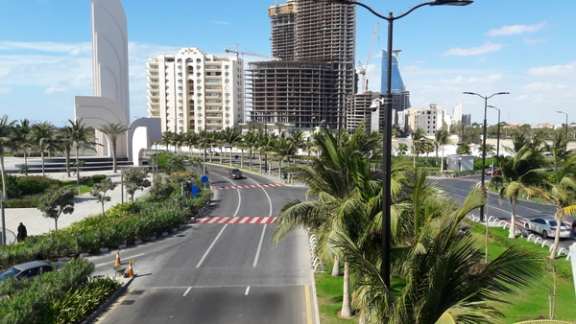 A general view of Jeddah, Saudi Arabia