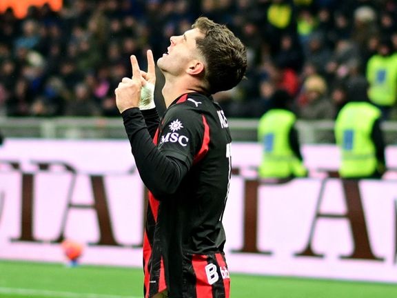 اینتر ۰-۱ آث میلان؛ شاهکار آلگری در دربی دلا مادونینا، روسونری اینتر را به زیر کشید