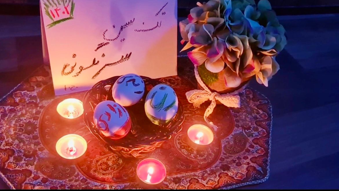 شعار و تجمع شبانه در اولین شب سال؛ حمایت از خیزش انقلابی در پیام‌های نوروزی