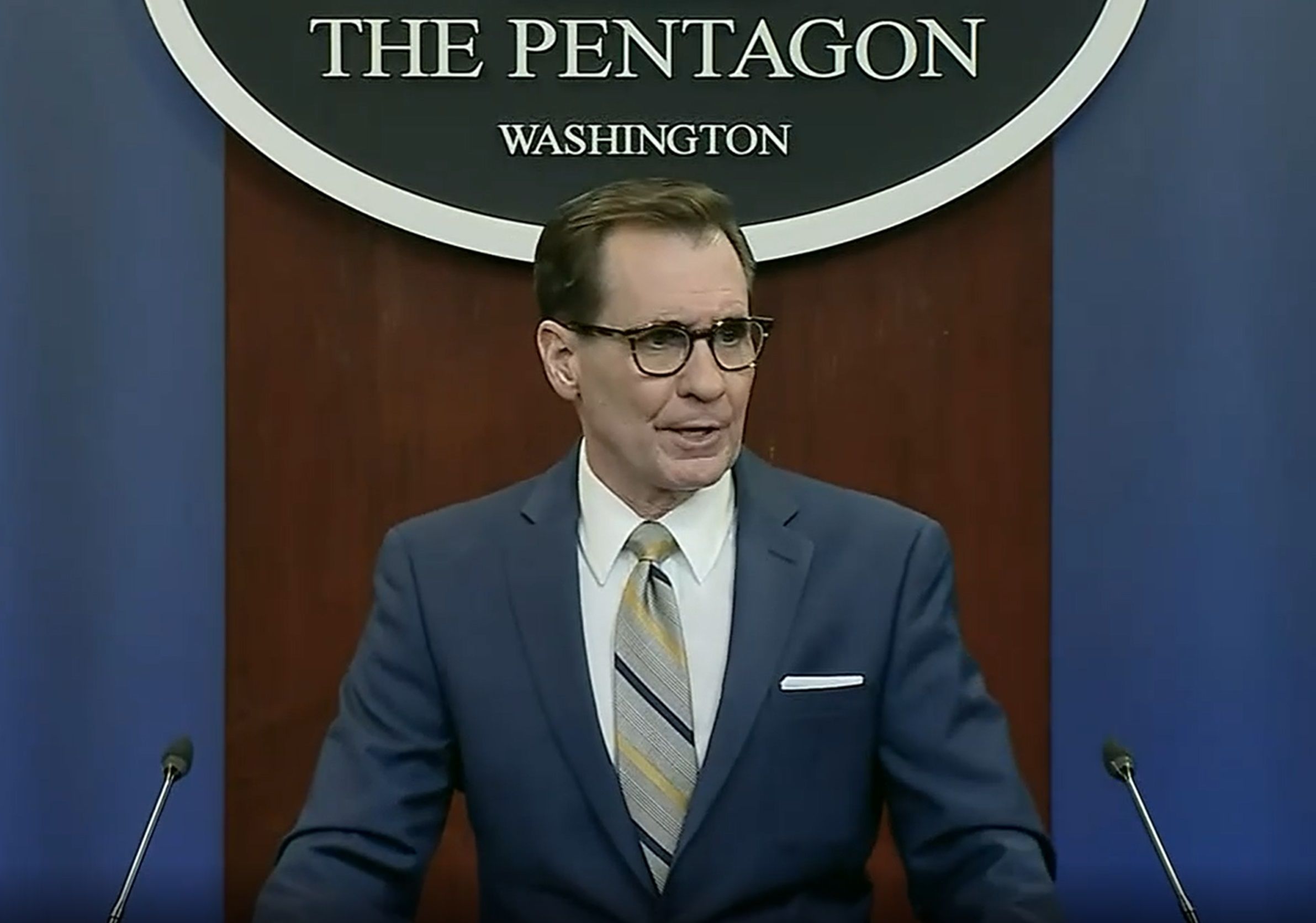 سخنگوی پنتاگون: پوتین همه لوازم اقدام نظامی بزرگ علیه اوکراین را آماده کرده است