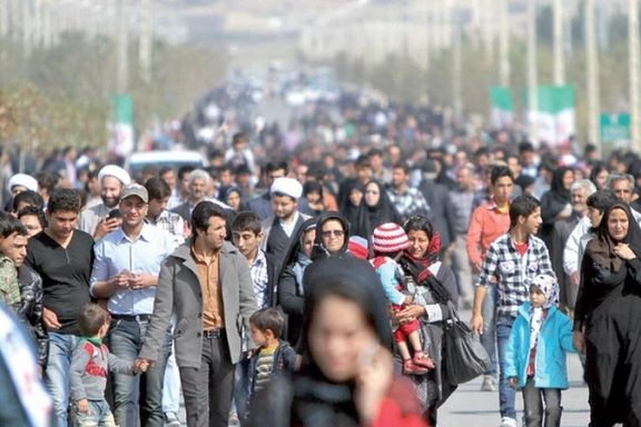 People walking in Tehran Iran. FILE PHOTO