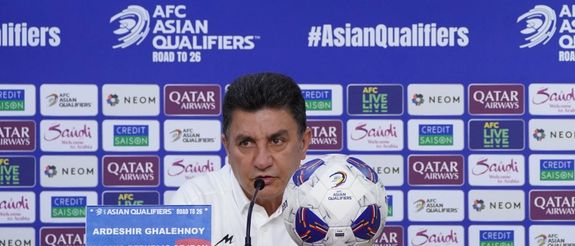 قلعهنویی پیش از بازی با قطر: اگر بازی را ببریم بیش از ۶ امتیاز میگیریم، شاید هم ۹ امتیاز