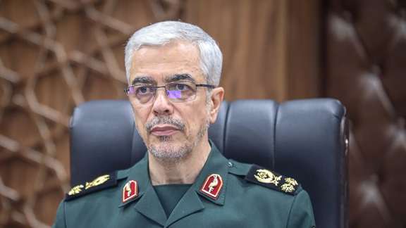 Chief of General Staff of the Iranian Armed Forces Major General Mohammad Bagheri