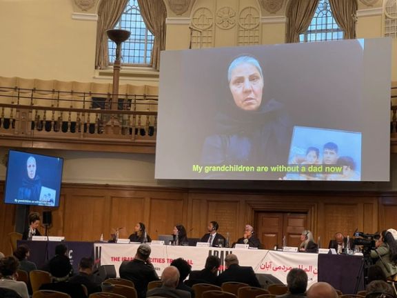 Iran Atrocities Tribunal in London. November 11, 2021