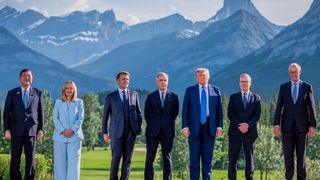 Western leaders at G7 express caution as Trump tilts closer to Iran war