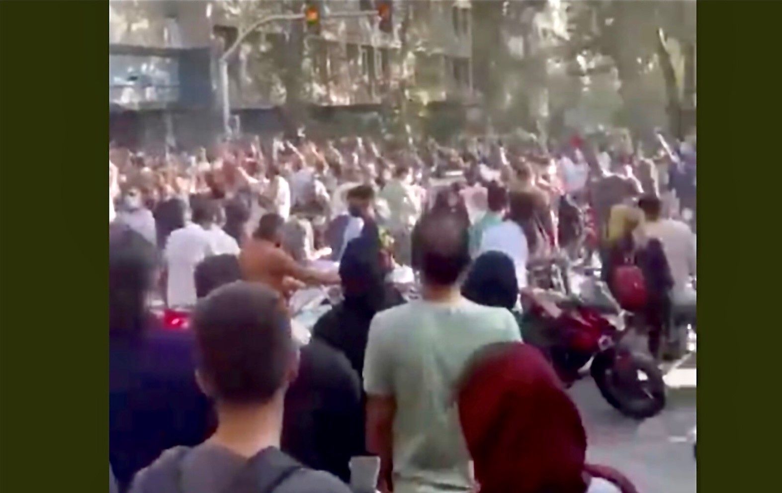 Coverage Of Nationwide Protests In Iran On October 12