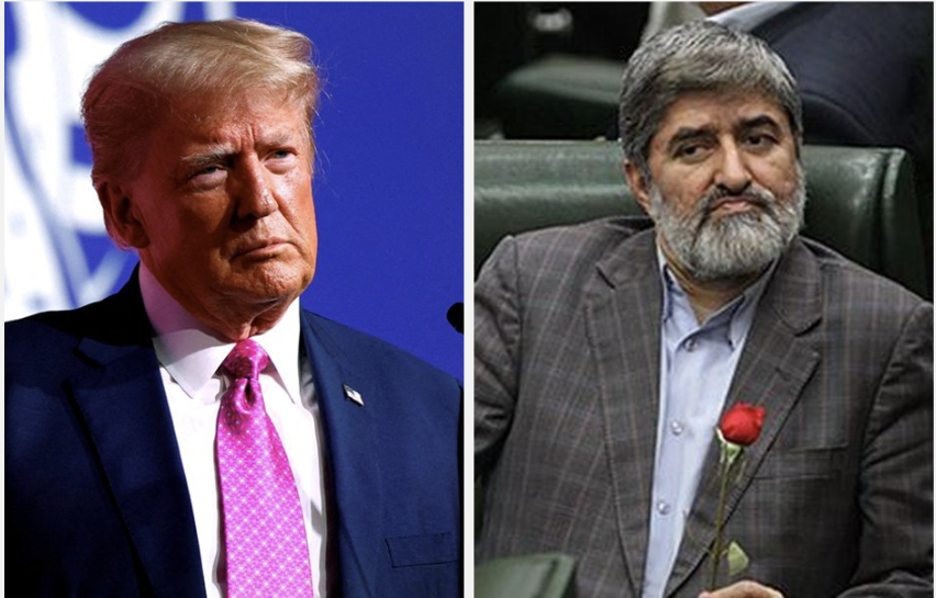 ترامپ ویدیویی قدیمی از علی مطهری درباره تلاش ایران برای ساخت بمب اتم را بازنشر کرد