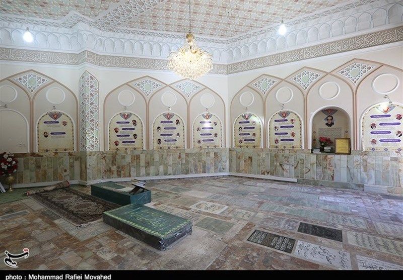 مقبره «شهید مفتح» قم، محل دفتن رازینی و مقیسه