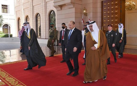 اسرائیل و بحرین تشکیل یک ائتلاف منطقهای برای مقابله با تهدیدات ایران را بررسی کردند