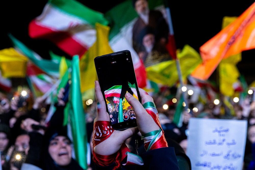 Iran's postwar rallies become flashpoint in diplomacy debate