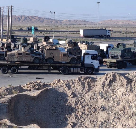 گزارشها از انتقال خودروهای جنگی آمریکایی از افغانستان به ایران