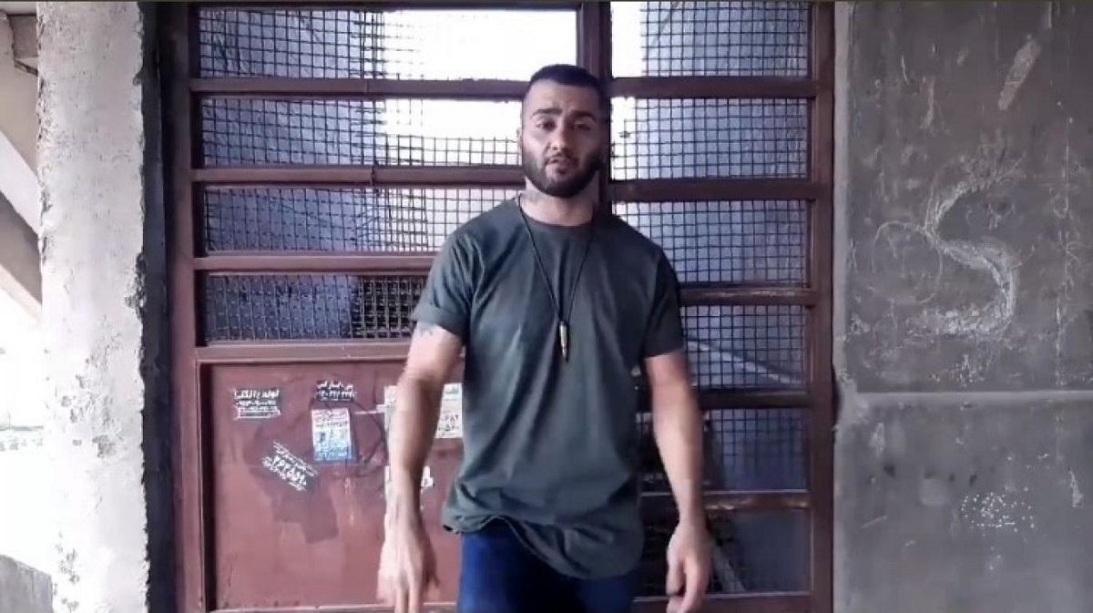 Iranian dissident rapper Toomaj Salehi 