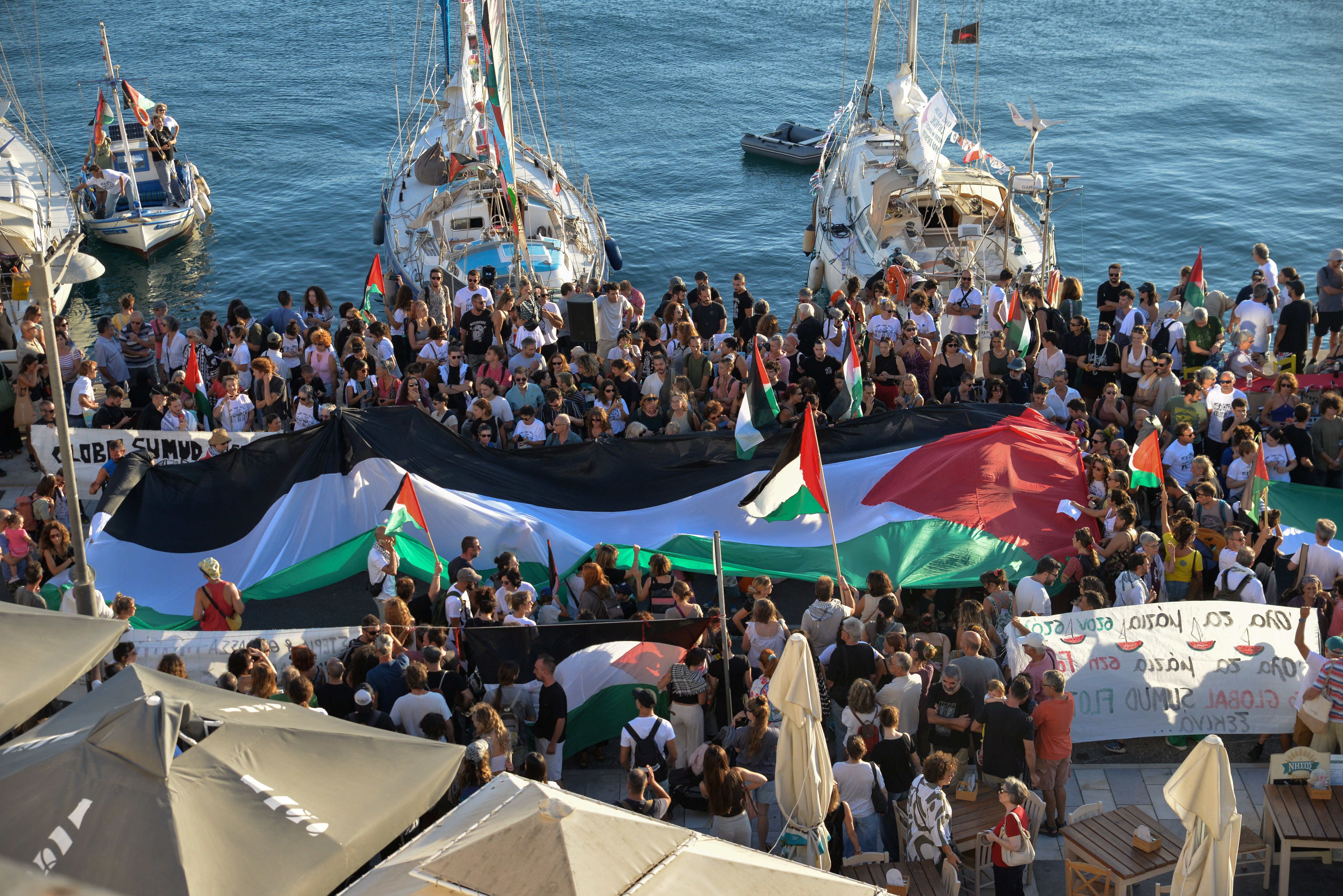 ایتالیا و اسپانیا کشتی‌های نظامی خود را برای حمایت از ناوگان کمک‌رسانی به غزه اعزام کردند