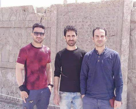 An undated photo of the Afkari brothers before their ordeal began, Navid is seen on the left