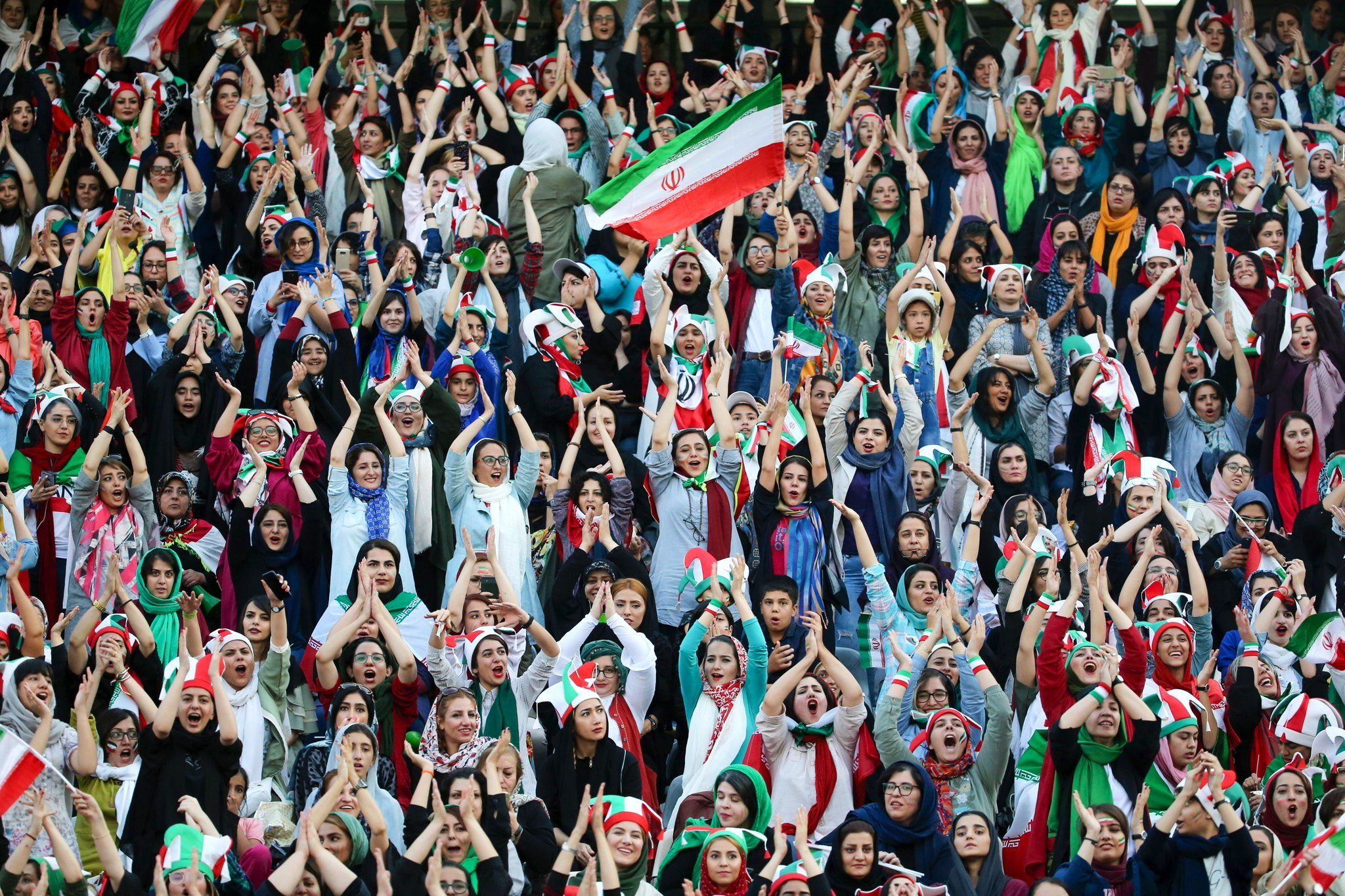 Iran Claims To Be Lifting Ban On Women’s Entry Into Soccer Stadiums 
