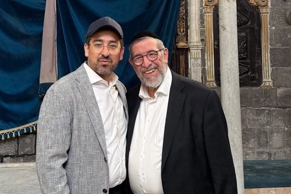 یوسف حمره (سمت راست) و هنری حمره (سمت چپ)