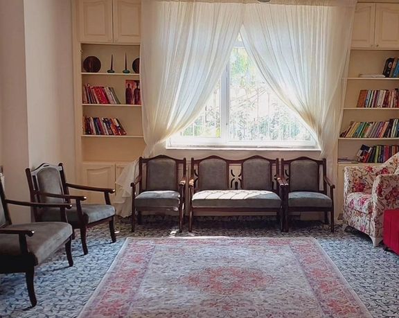 A view from the interior of the safe house