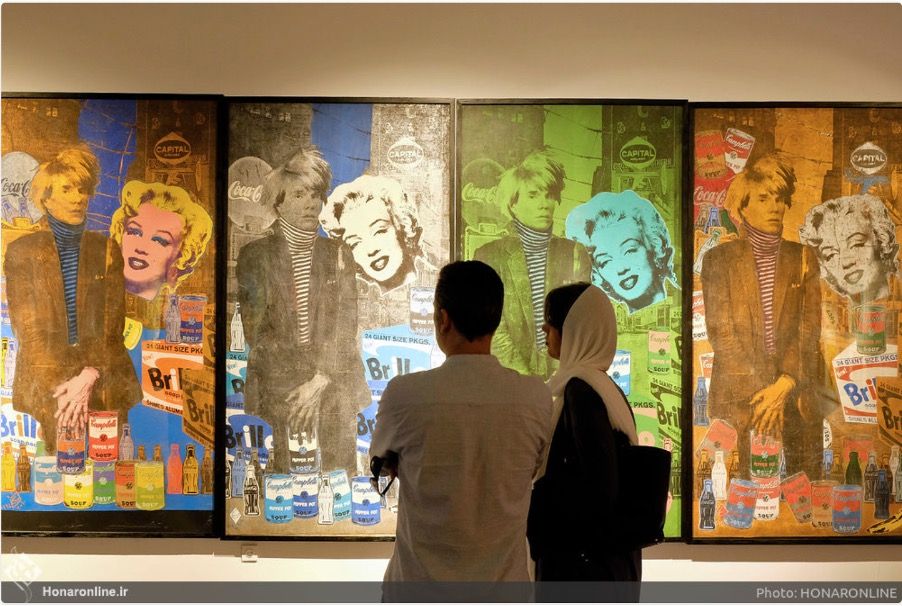 One of Hassanzadeh’s latest collections exhibited in Tehran in 2018 was titled “[Andy] Warhol Saved Me”.