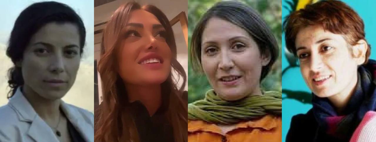 پخشان عزیزی، شریفه محمدی، نسیم غلامی سیمیاری و وریشه مرادی