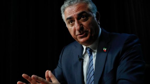 Iran's exiled Prince Reza Pahlavi (file photo)