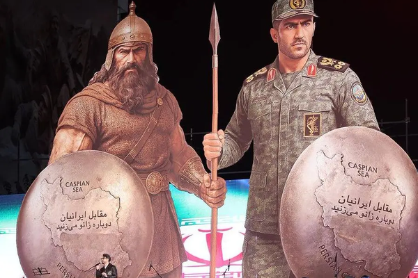 Tehran’s 'Kneel Before Iran' statue rekindles debate over nationalist turn