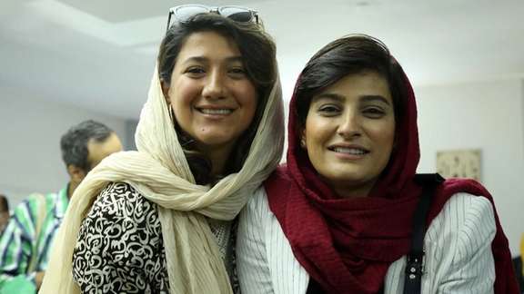 Niloufar Hamedi and Elahe Mohammadi, journalists accused of reporting on Mahsa Amini