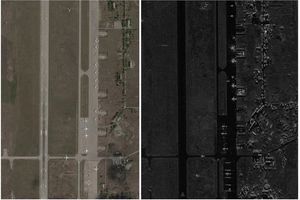 تصاویر ماهوارهای، نابودی بمبافکنهای روسیه در حمله پهپادی اوکراین را تایید میکند