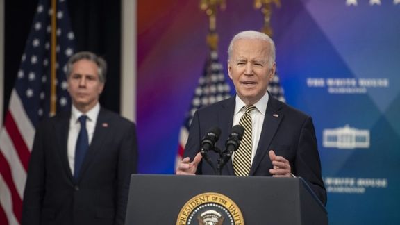 President Joe Biden and Secretary of State Antony Blinken in March 2022