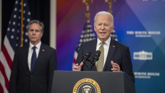 President Joe Biden and Secretary of State Antony Blinken in March 2022